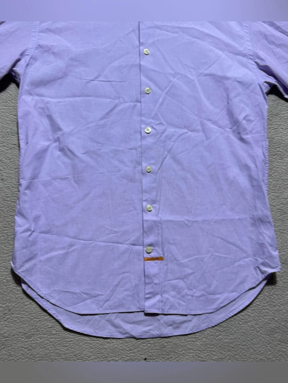 Nodus Shirt Mens 15/40 Light Blue Button-Up Dress Shirt Collared Office Work Tee